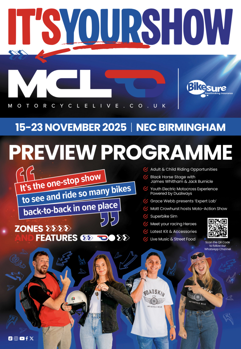 Motorcycle Live 2025 cover